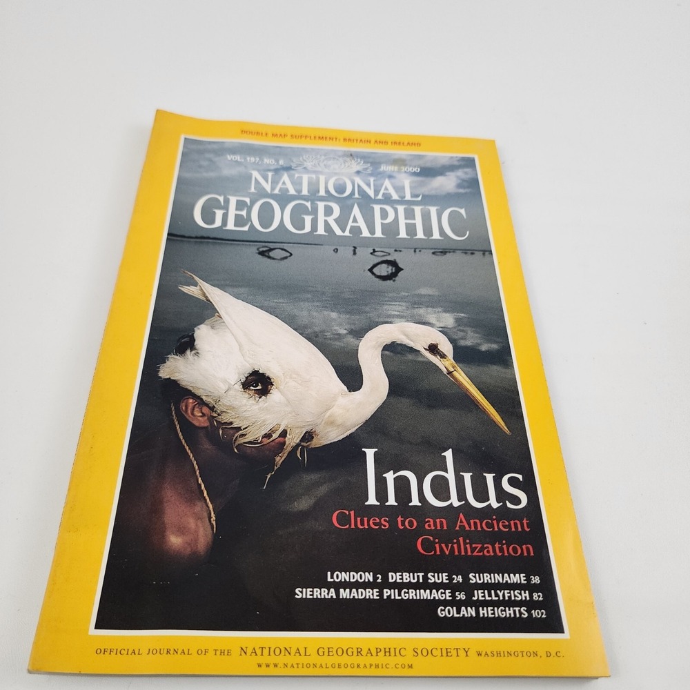 National Geographic Magazine June 2000 No Insert